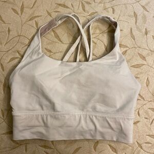 White LuluLemon Sports Bra - Size 4